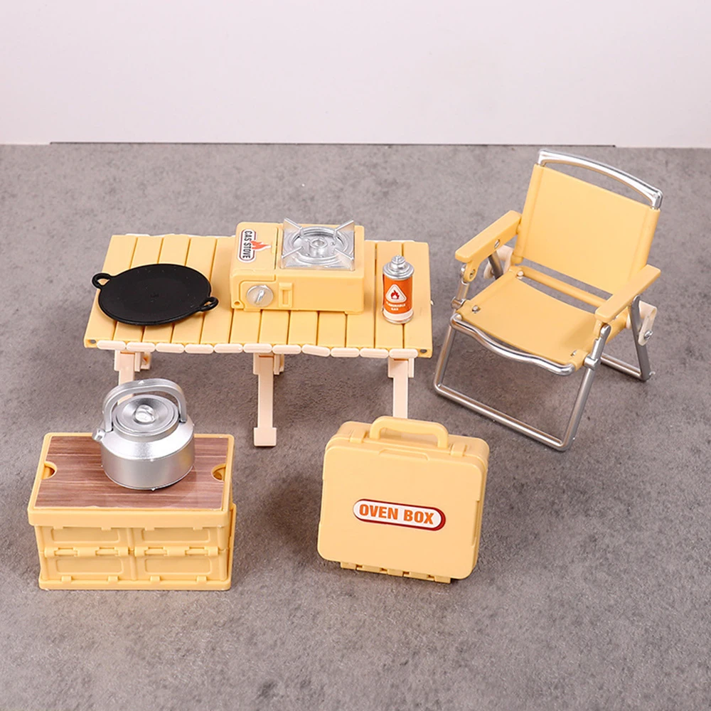 Kids Outdoor Lawn Chair - Set Kursi & Meja Lipat Mini