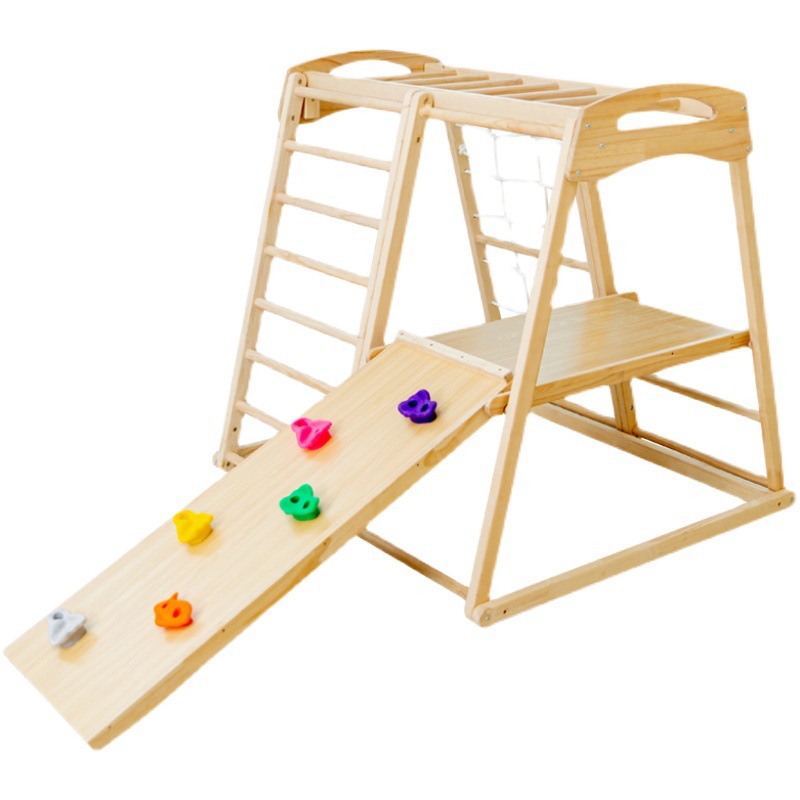 Kids Outdoor Jungle Gym - Perlengkapan Bermain Anak Jungle Gym Kayu