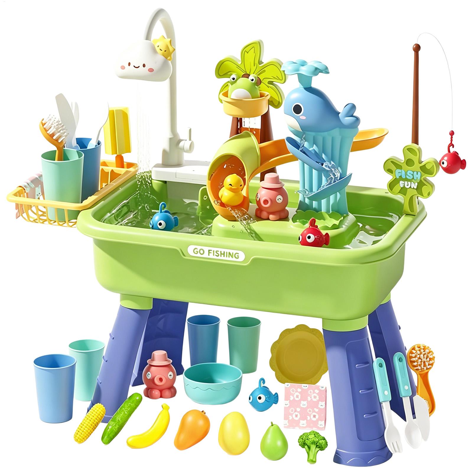 Kids Outdoor Play Table - Meja Air Anak dengan Pompa, Meja