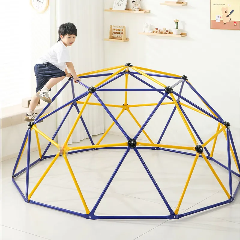 Kids Outdoor Jungle Gym - Set Panjat Kubah Geometris 10FT untuk