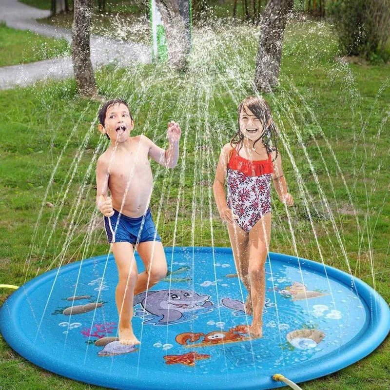 Kids Outdoor Mat - Kolam Percikan Air Mainan Lucu Luar