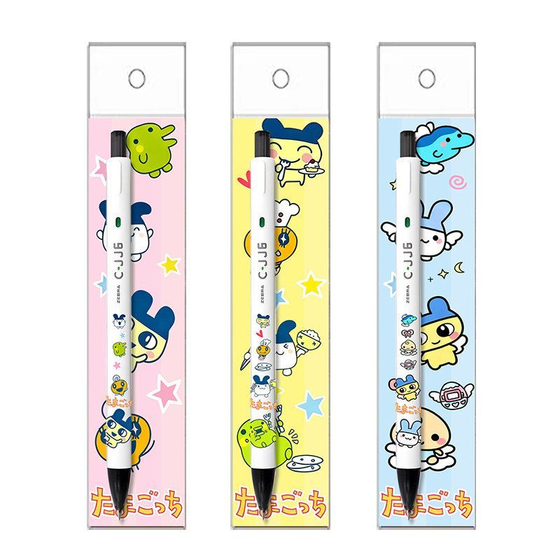 Bandai Model Tamagotchi - Pena Gel Retractable Tamagotchi Lucu DIY