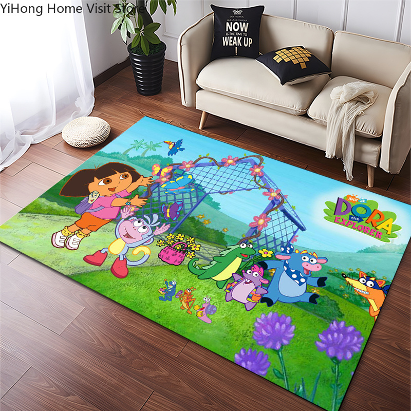 Kids Outdoor Lounge - Karpet Area Penjelajah Anime Klasik D-Dora