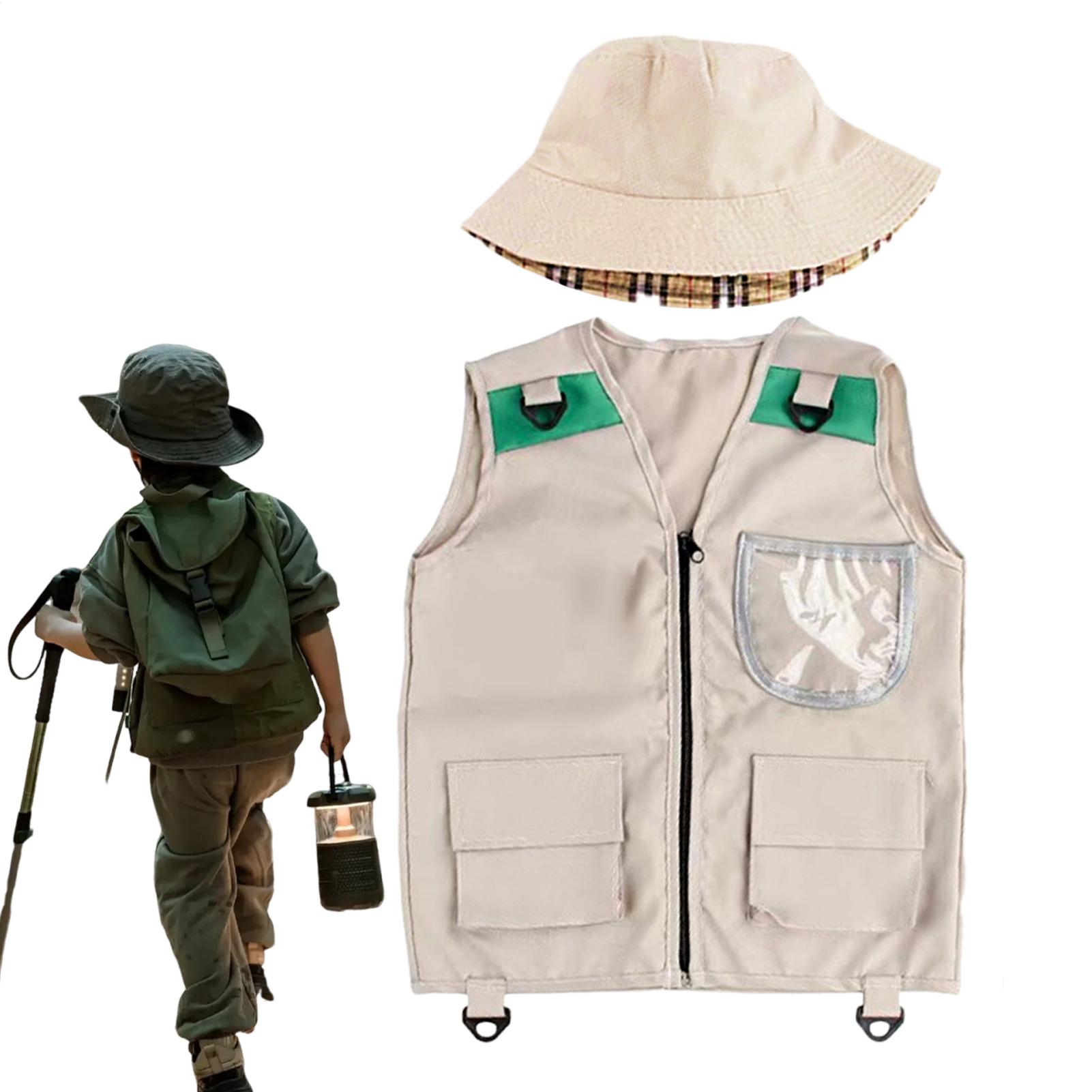 Kids Outdoor Zoo - Rompi Memancing Anak-anak Rompi Balita Dapat