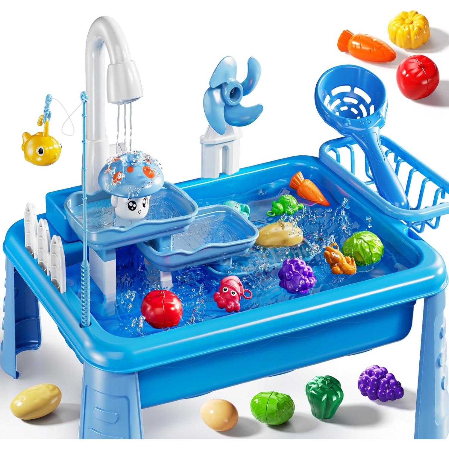 Kids Outdoor Play Table - Meja Mainan Air untuk Anak-anak, Dapur