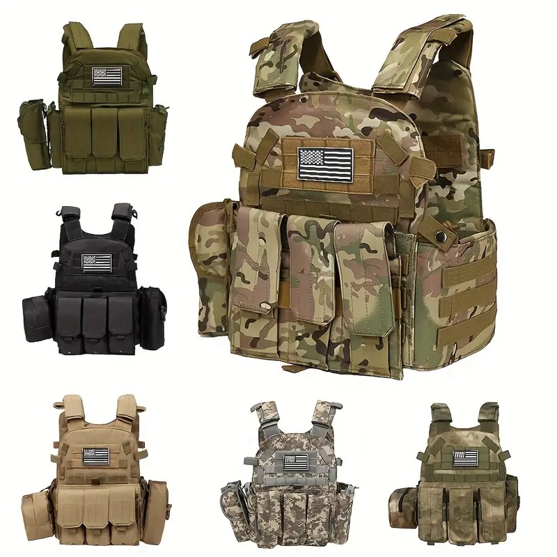 Kids Outdoor Gear - Rompi Kamuflase Taktis Anak Bahan Nilon