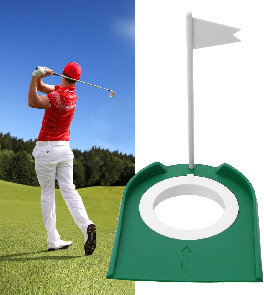Kids Outdoor Lawn Equipment - Perlengkapan Latihan Golf Putting Cup Mudah