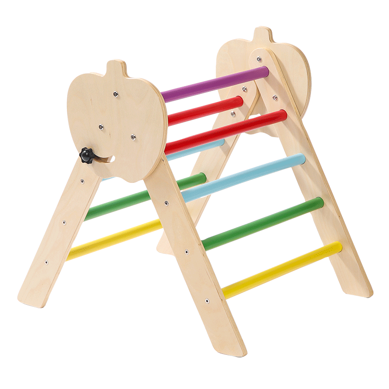 Kids Outdoor Jungle Gym - Perlengkapan Panjat Kayu Jungle Gym untuk