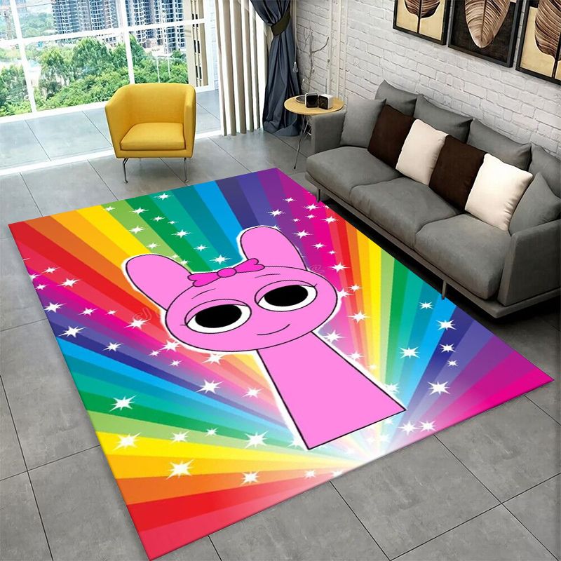Kids Outdoor Mat - Karpet Anti Selip Musik Sprunki Incredibox