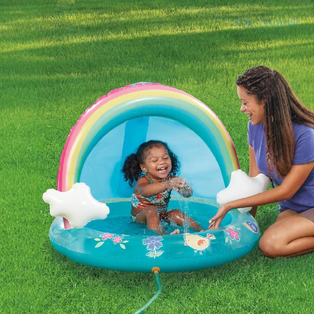 Kolam Renang Tiup untuk Anak-a - Kids Outdoor Play Table ulasan dan harga