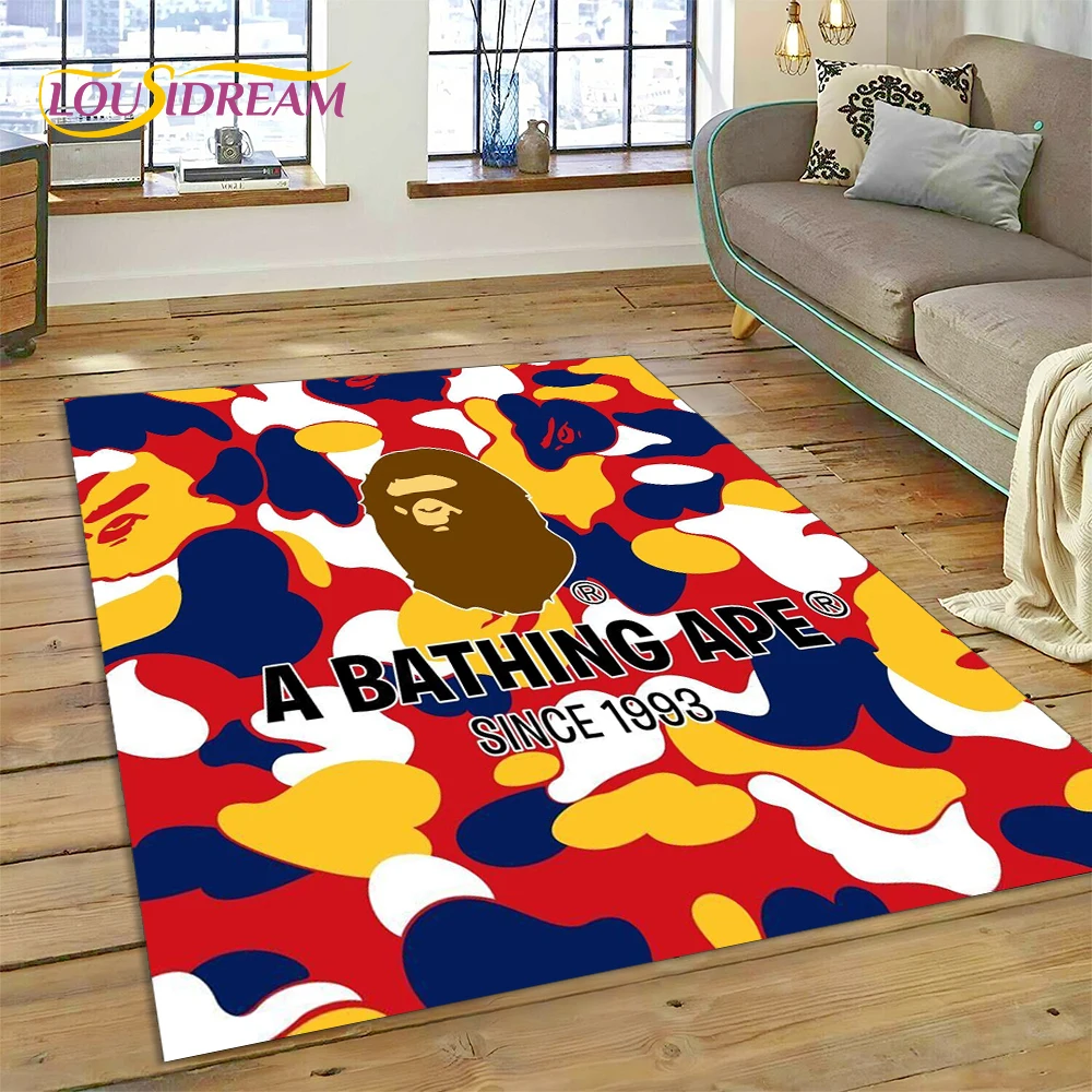 Karpet Mode B-BAPE Cetak 3D un - Kids Outdoor Lounge ulasan dan harga