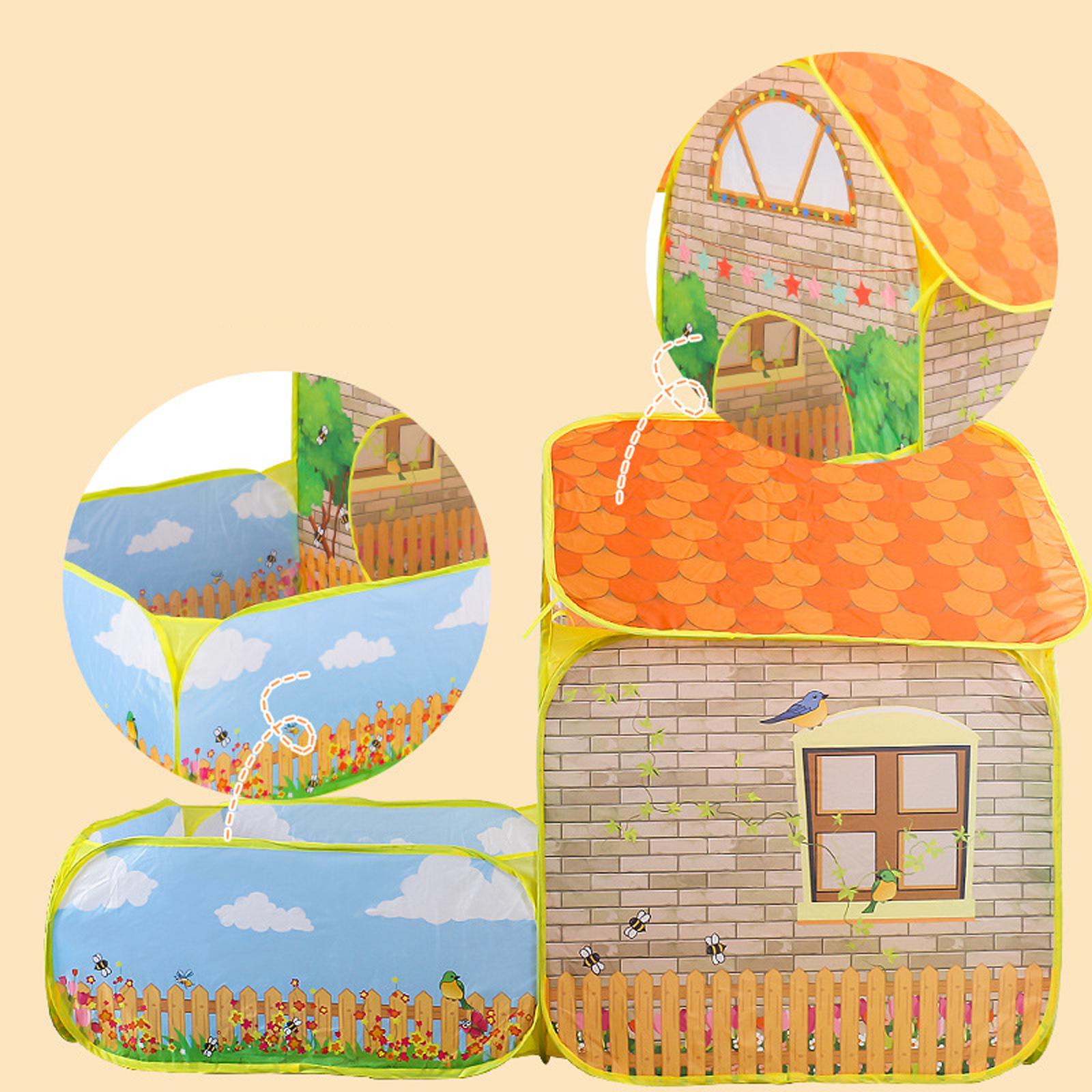 Tenda Bermain Lipat untuk Anak - Kids Outdoor Play Yard ulasan dan harga