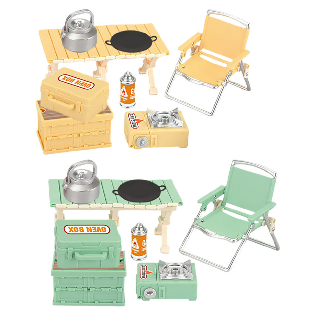 16Pcs Set Meja dan Kursi Lipat - Kids Outdoor Play Table ulasan dan harga