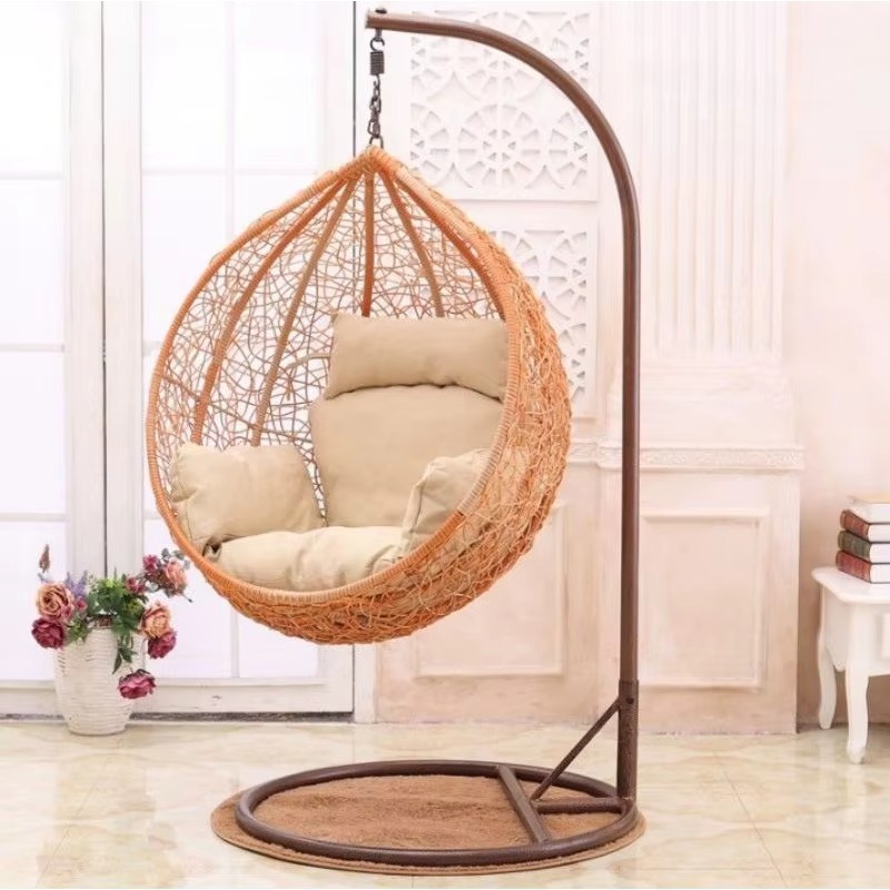 Ayunan Teras dengan Penyangga  - Kids Outdoor Egg Chair ulasan dan harga