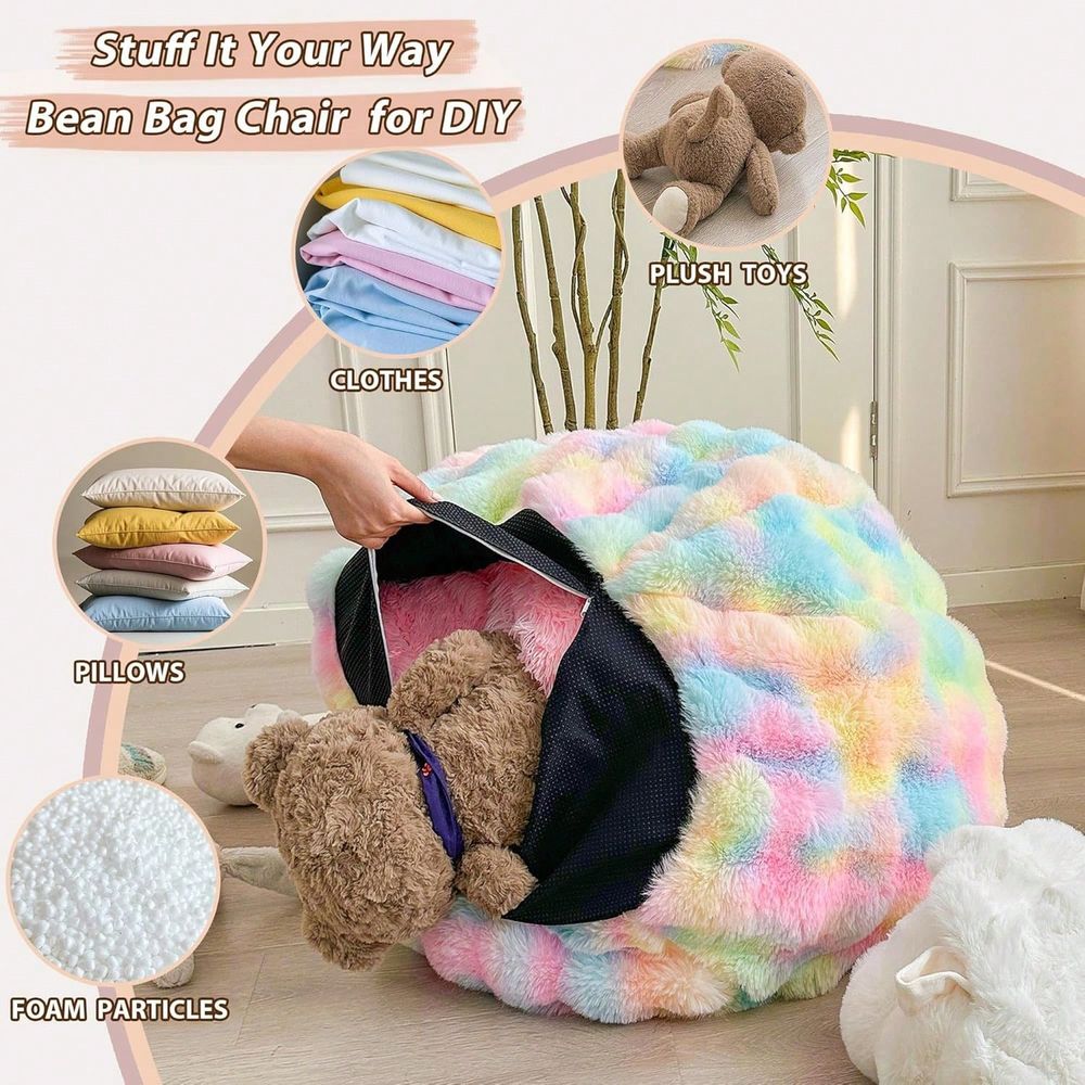 Sarung Bean Bag Bulu Kelinci I - Kids Outdoor Storage ulasan dan harga