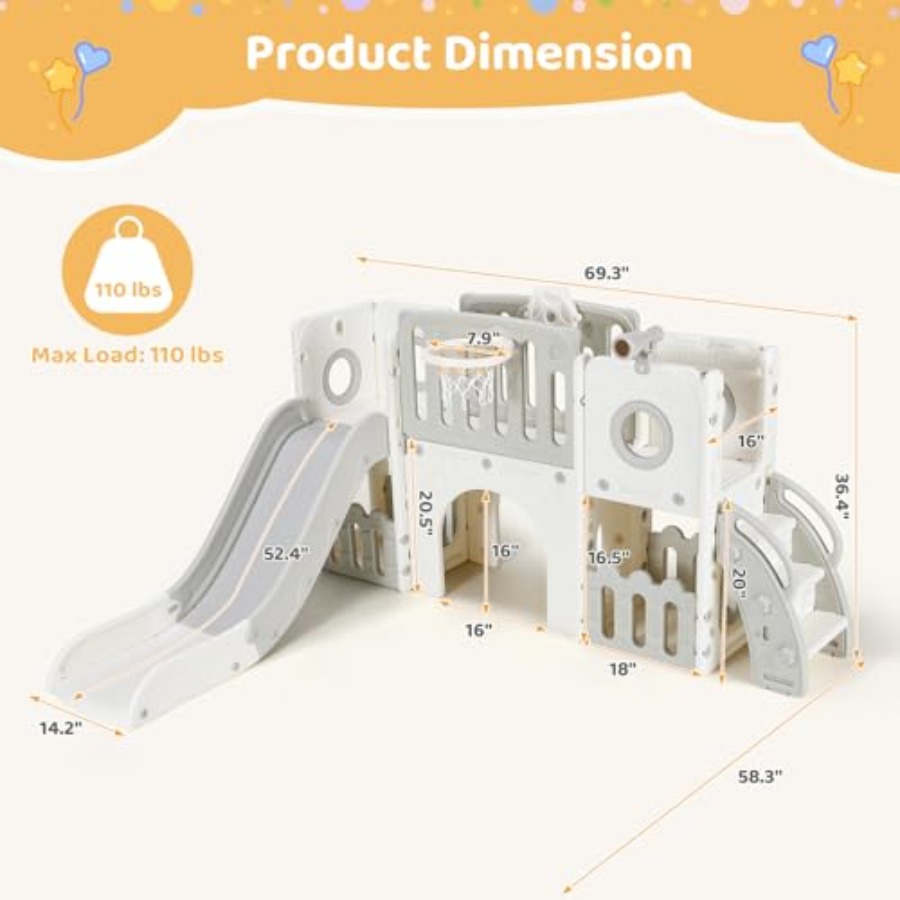 Set Perosotan Anak 9 in 1, Per - Kids Outdoor Gear ulasan dan harga