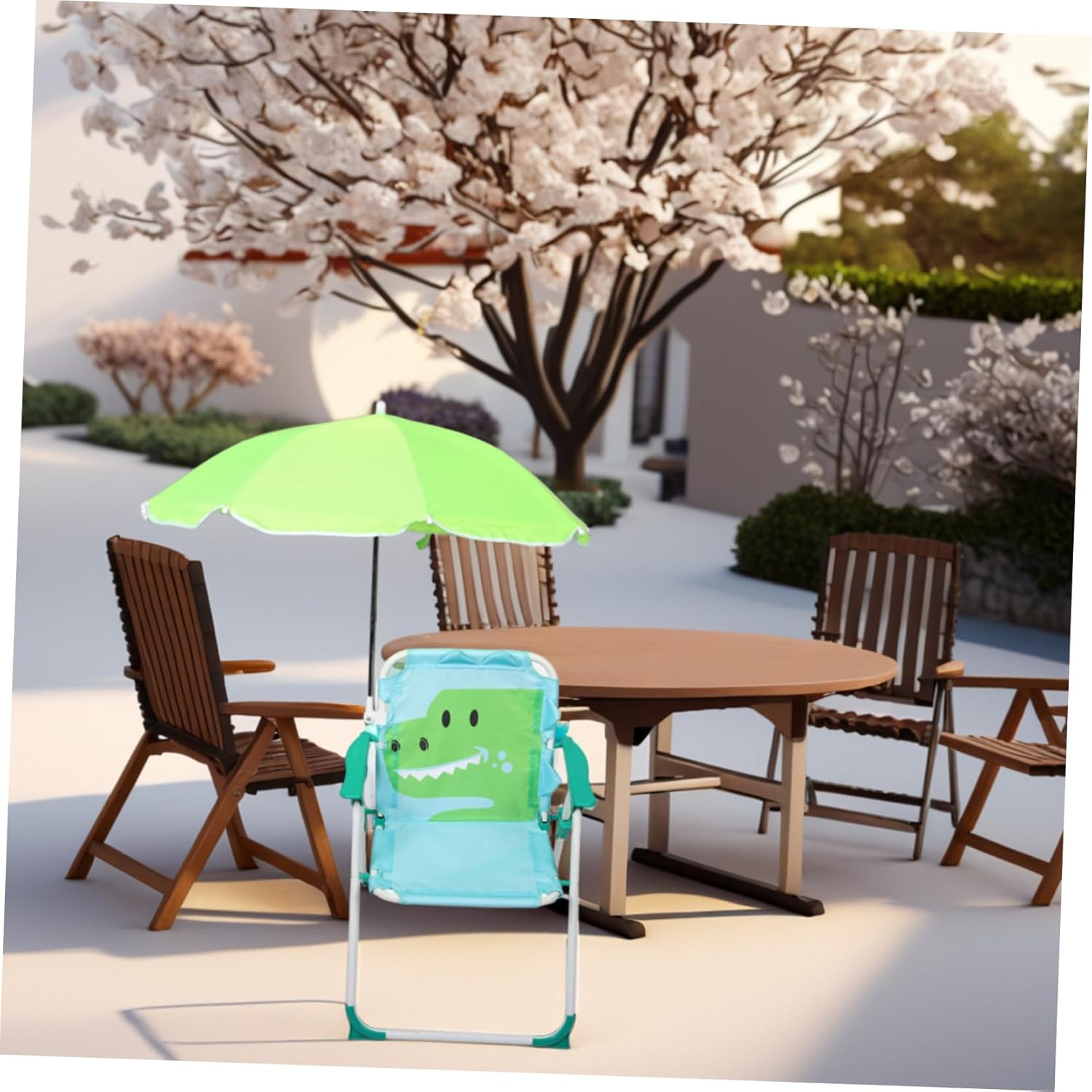 1 Set Kursi Pantai Lipat denga - Kids Outdoor Lawn Chair ulasan dan harga