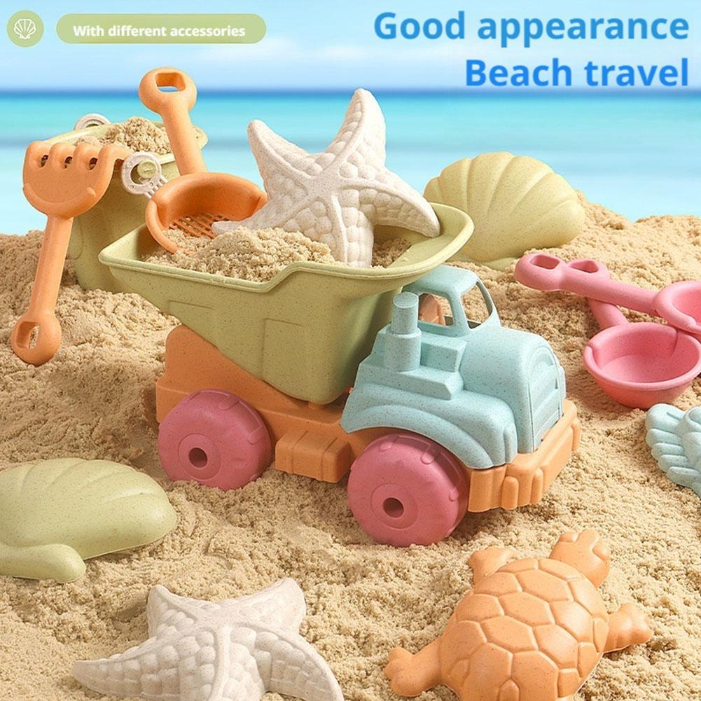 7 Buah Set Mainan Pasir Pantai - Kids Outdoor Storage ulasan dan harga