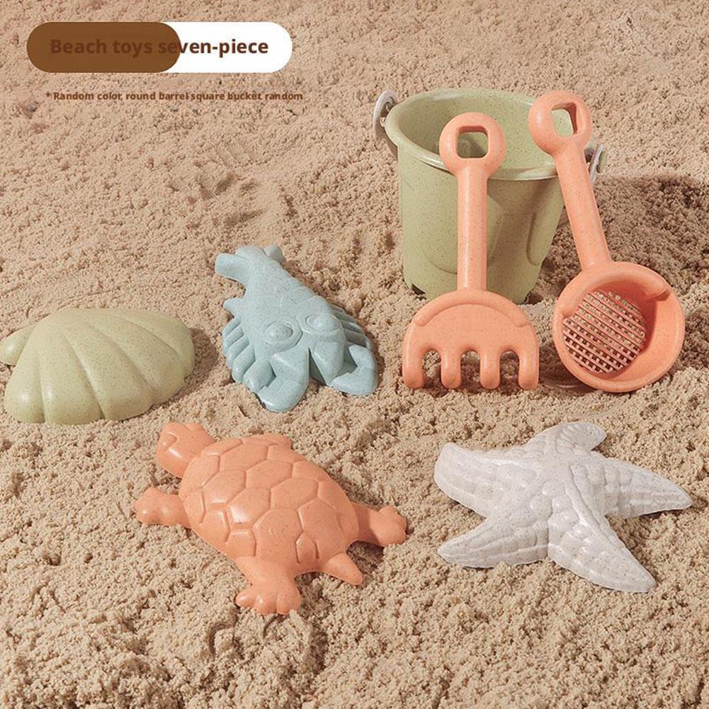 7 Buah Set Mainan Pasir Pantai - Kids Outdoor Storage ulasan dan harga
