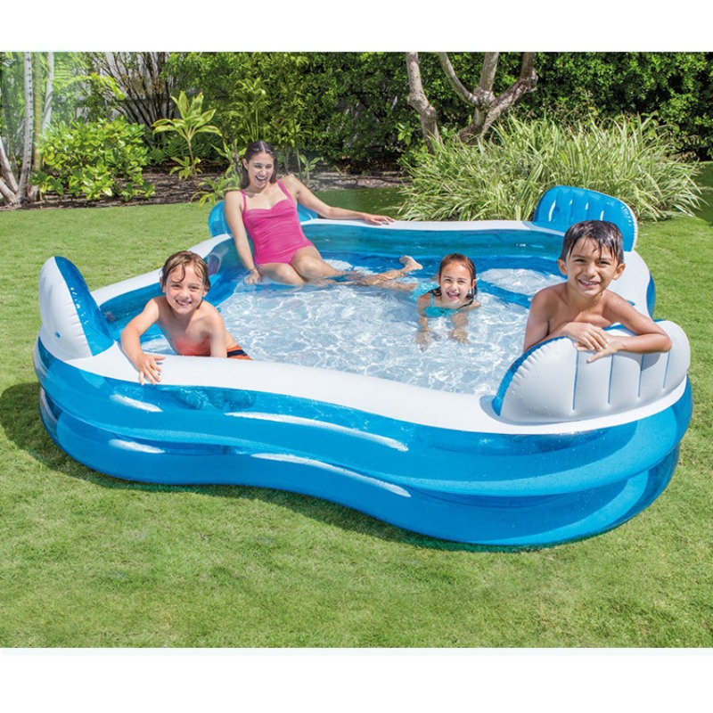 Kolam Renang Tiup Keluarga, Ba - Kids Outdoor Lounge ulasan dan harga