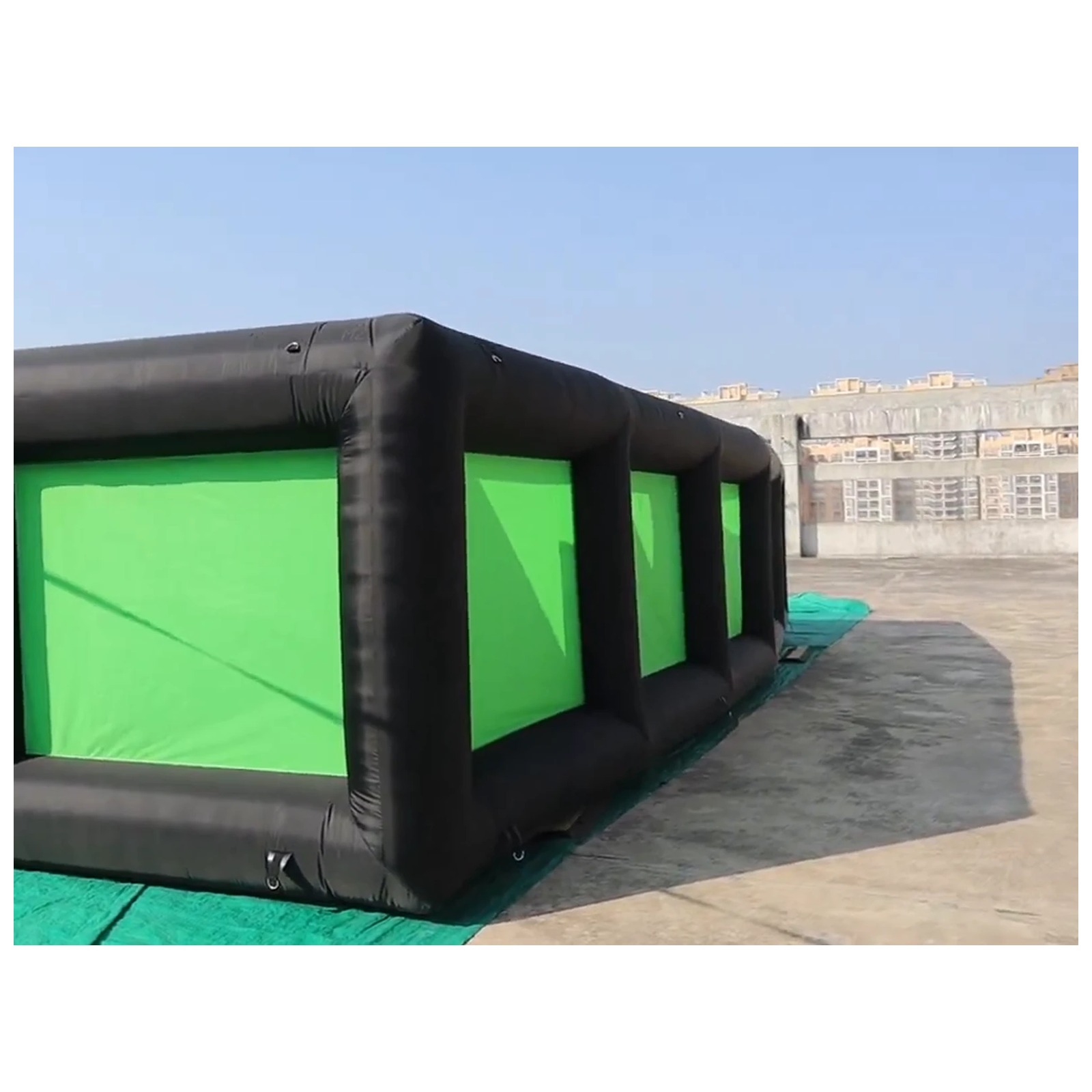Labirin Tiup Luar Ruangan Warn - Kids Outdoor Party Venue ulasan dan harga