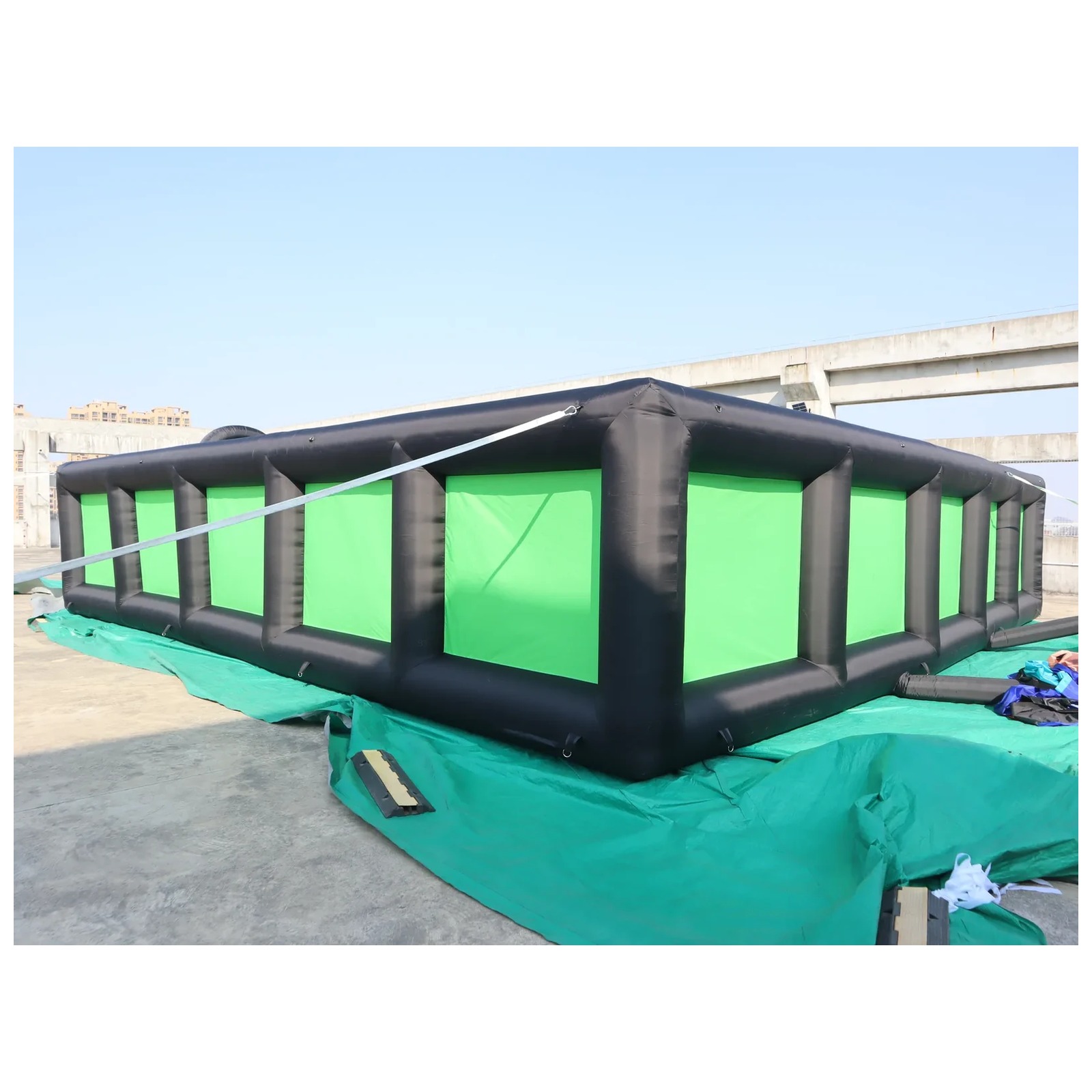 Labirin Tiup Luar Ruangan Warn - Kids Outdoor Party Venue ulasan dan harga