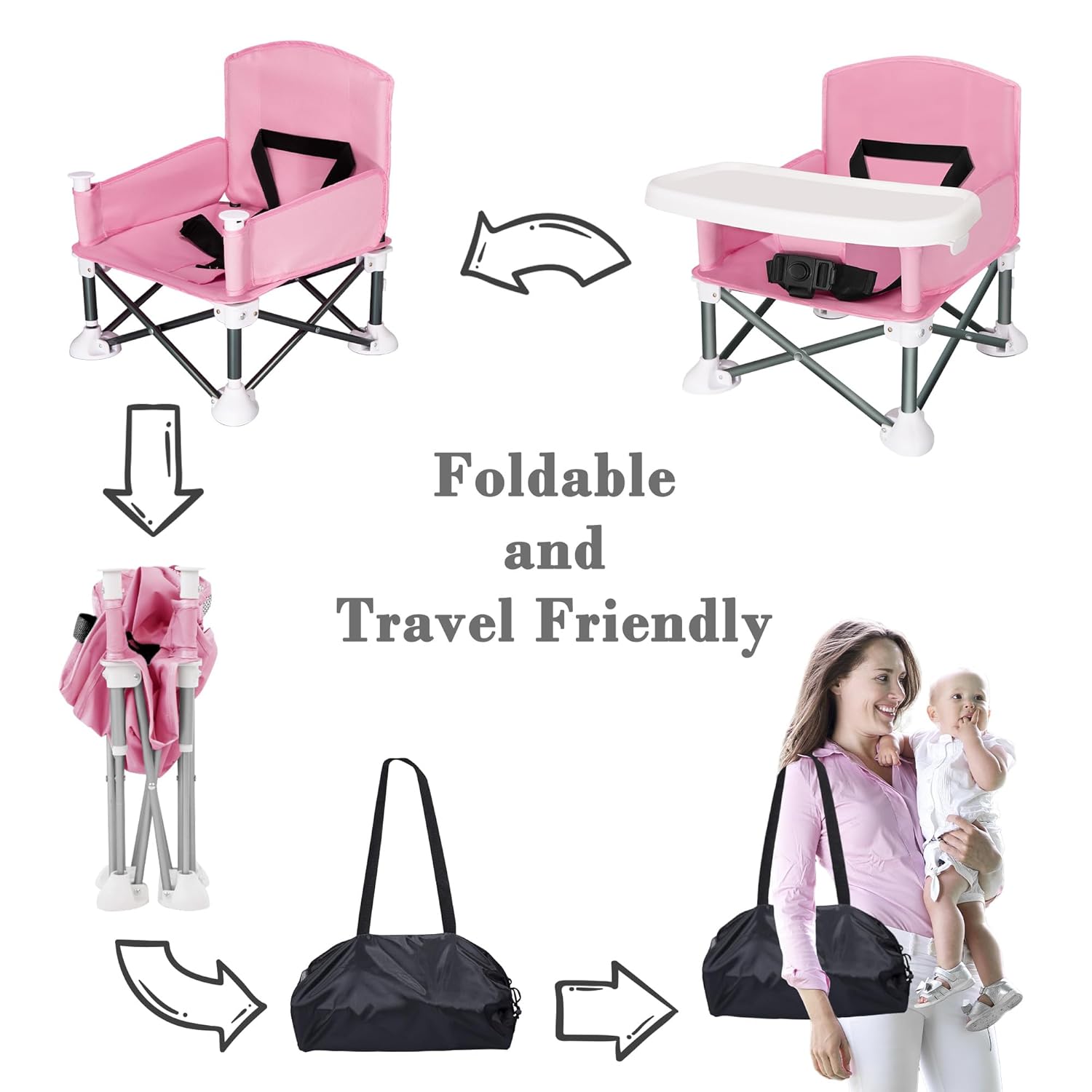 Kursi Bayi Portabel Lipat Komp - Kids Outdoor Lawn Chair ulasan dan harga