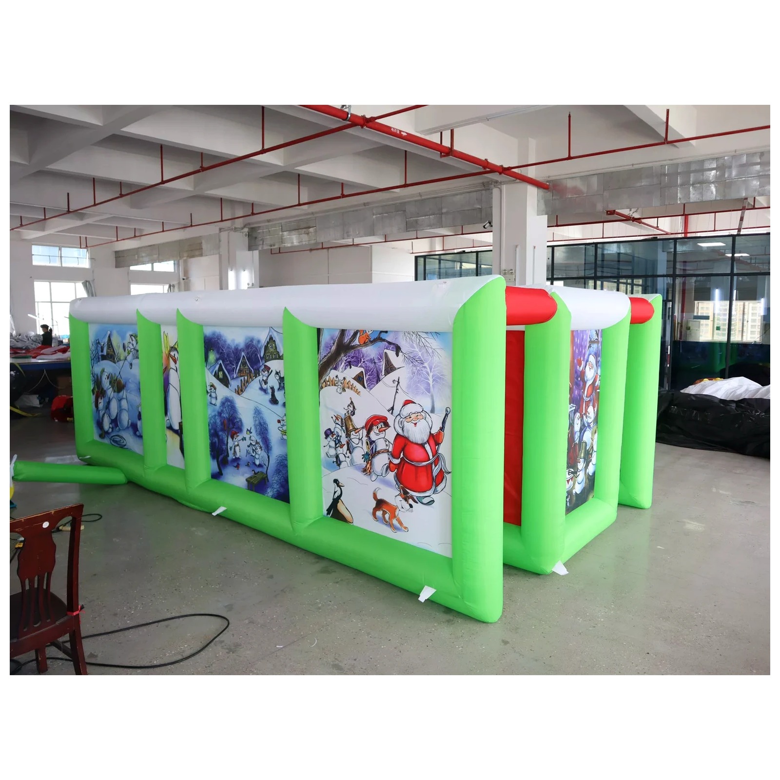 Labirin Tiup Terbuka Besar 6X6 - Kids Outdoor Party Venue ulasan dan harga