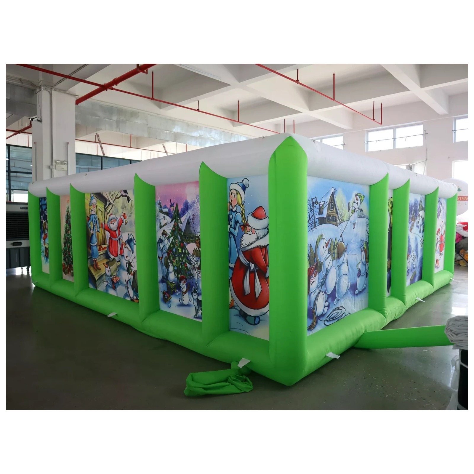Labirin Tiup Terbuka Besar 6X6 - Kids Outdoor Party Venue ulasan dan harga