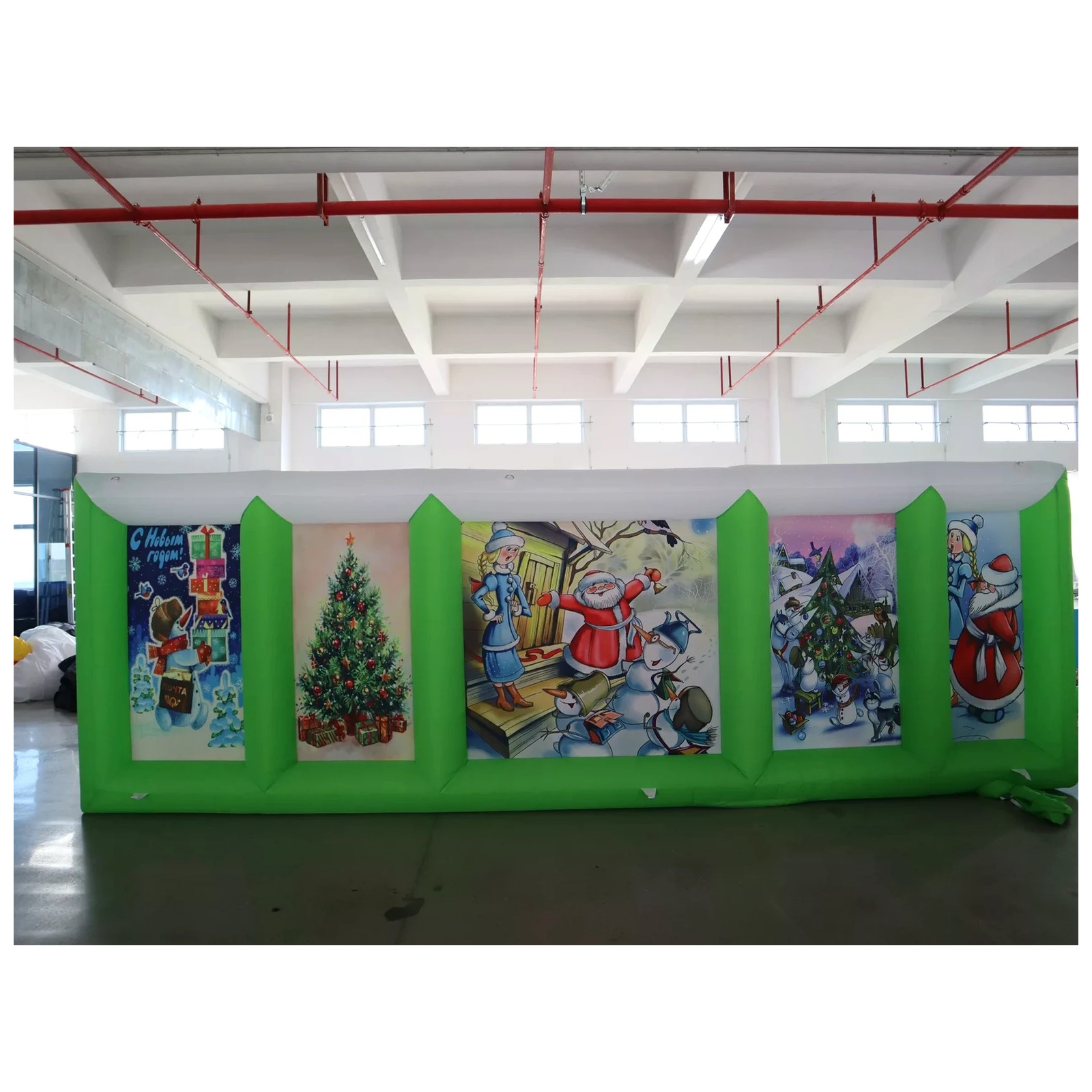 Labirin Tiup Terbuka Besar 6X6 - Kids Outdoor Party Venue ulasan dan harga