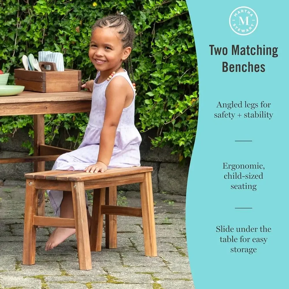 Set Meja Aktivitas Anak Luar R - Kids Outdoor Bench With Umbrella ulasan dan harga