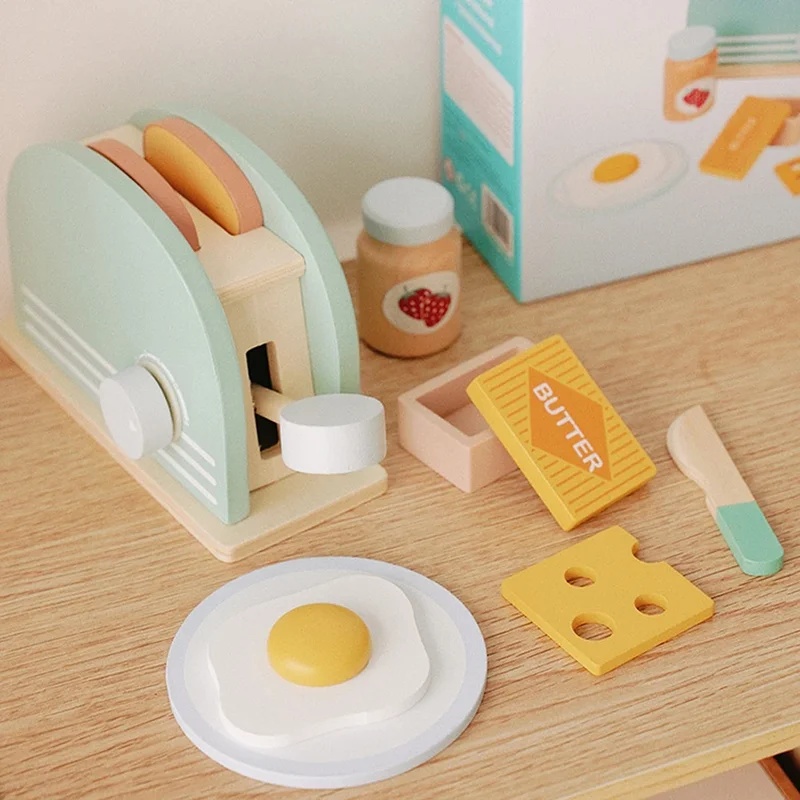 Mainan Pemanggang Roti Simulas - Kids Outdoor Kitchen Accessories ulasan dan harga