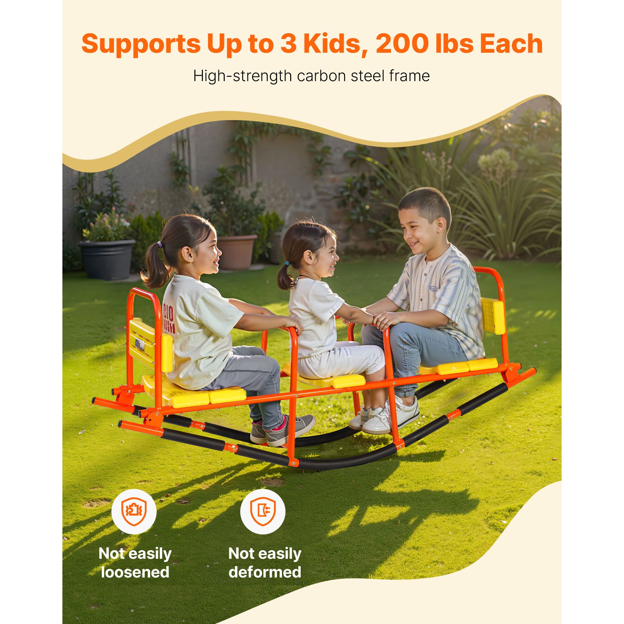 Jungkat-jungkit Anak, Kapasita - Kids Outdoor Lawn Equipment ulasan dan harga