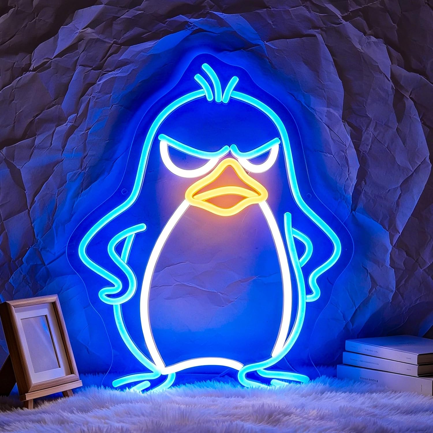 Lampu Neon Penguin Bertenaga U - Kids Outdoor Zoo ulasan dan harga
