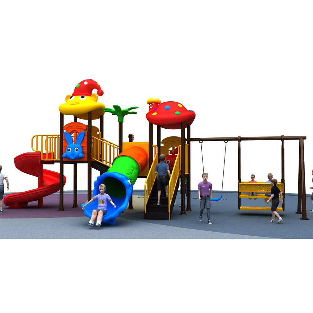 Produsen China Peralatan Berma - Kids Outdoor Jungle Gym ulasan dan harga