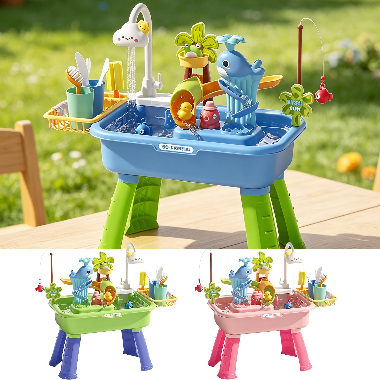 Meja Air Anak dengan Pompa, Me - Kids Outdoor Play Table ulasan dan harga