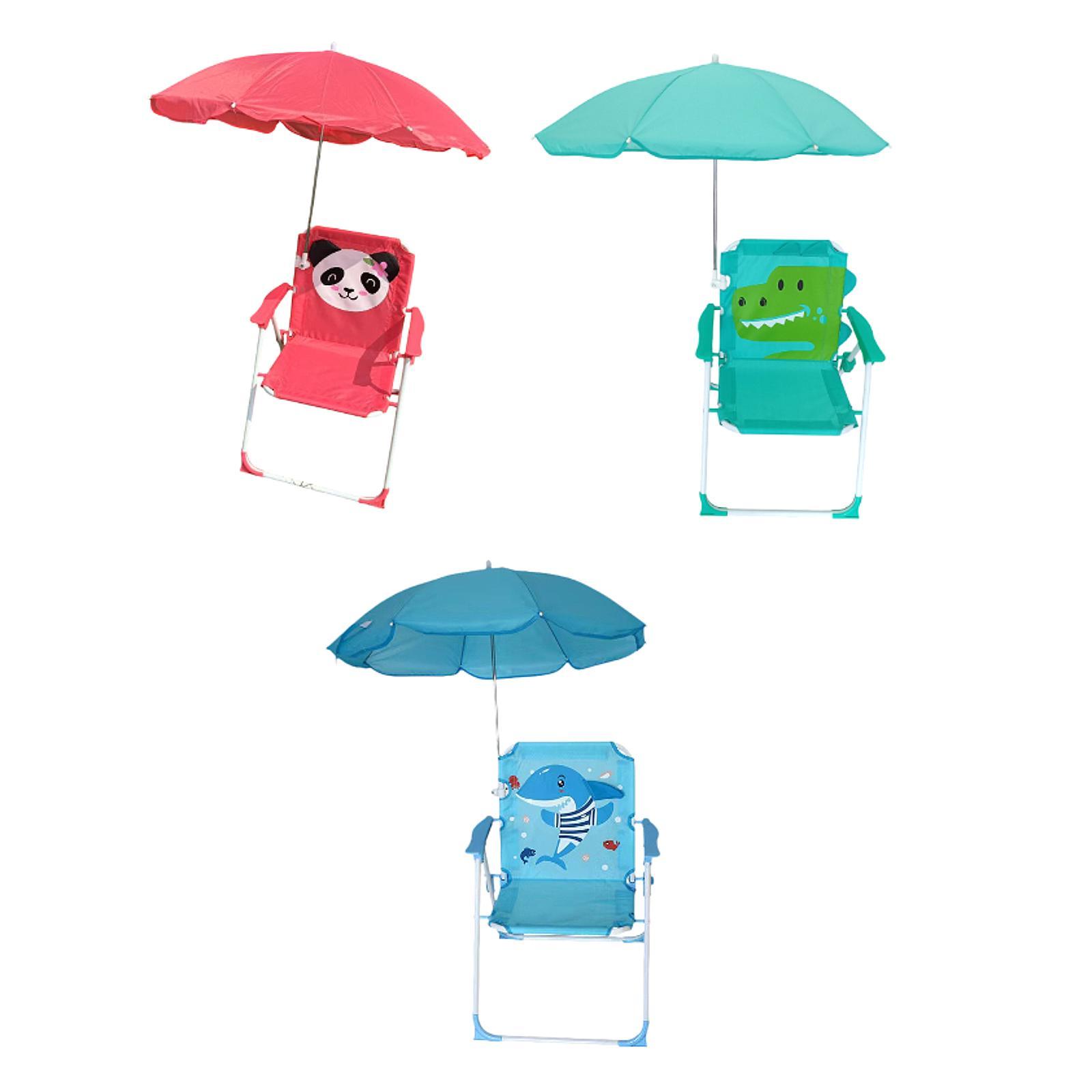 Kursi Pantai Anak dengan Payun - Kids Outdoor Lawn Chair ulasan dan harga