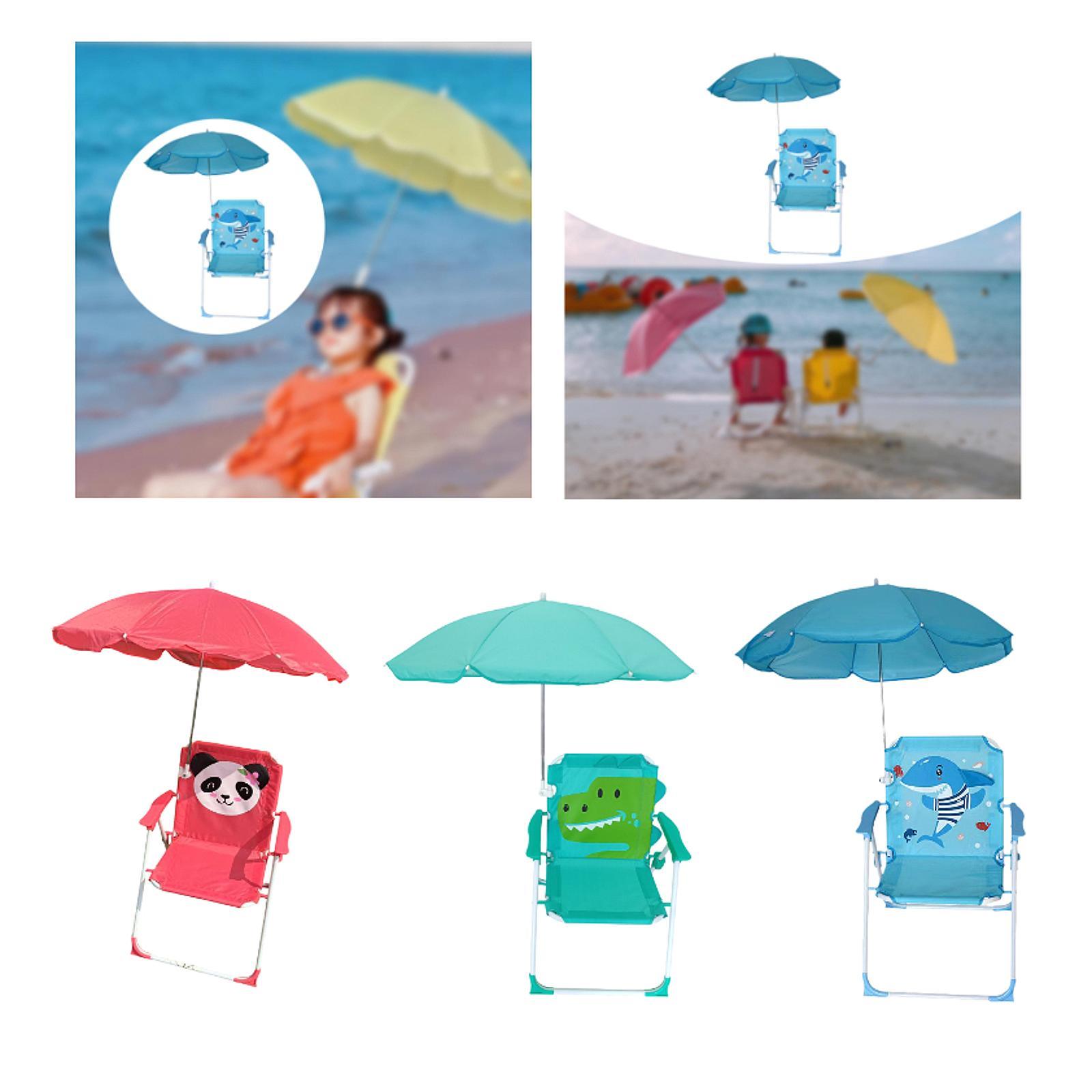 Kursi Pantai Anak dengan Payun - Kids Outdoor Lawn Chair ulasan dan harga