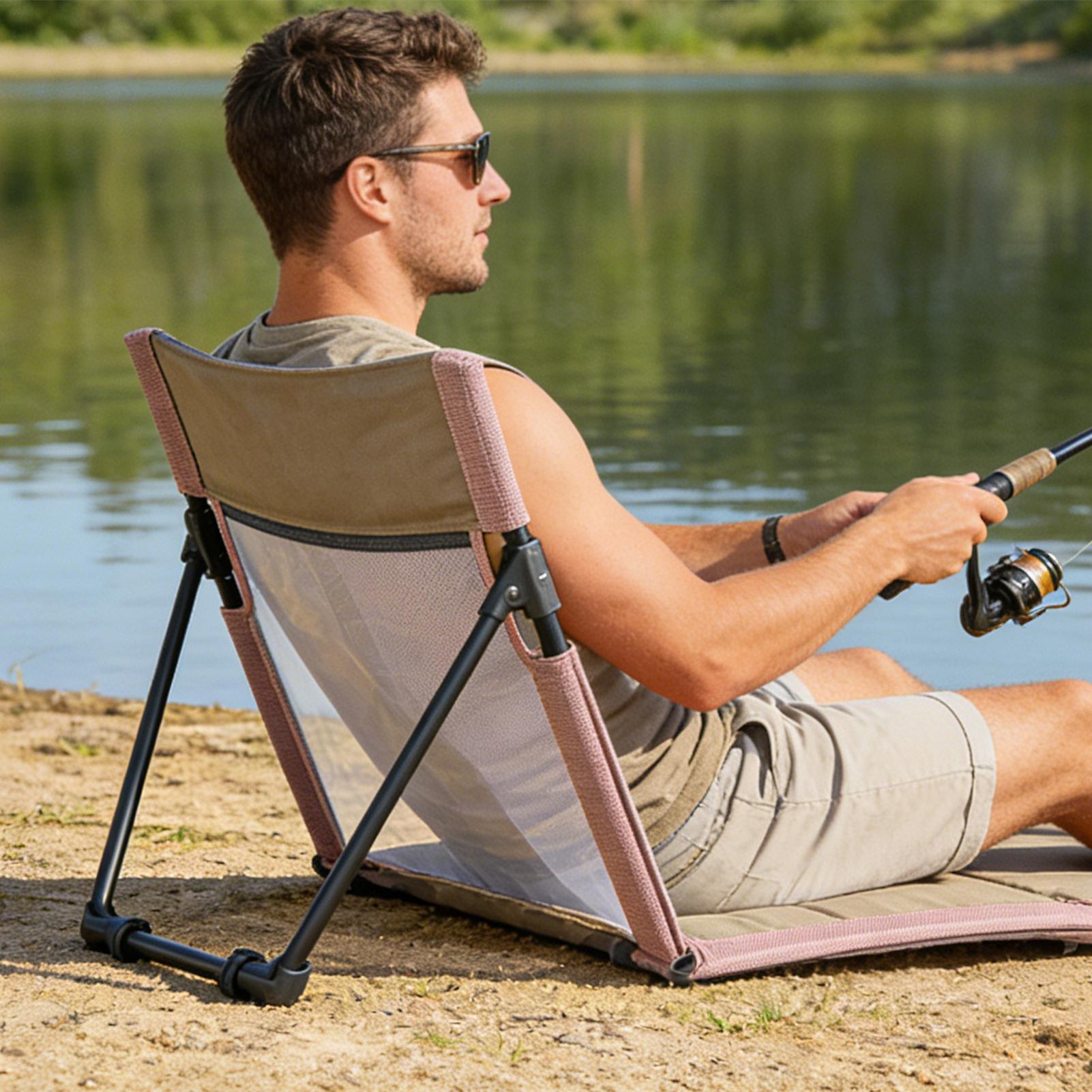 Kursi Pantai Lipat, Alas Santa - Kids Outdoor Lawn Chair ulasan dan harga