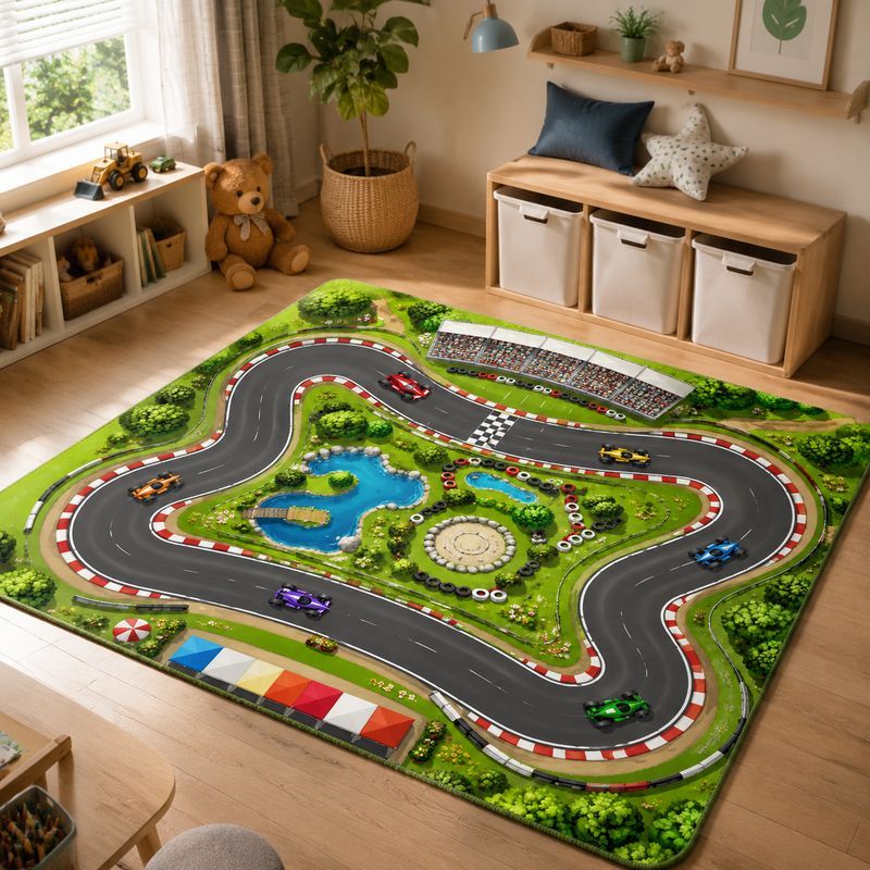 Karpet Bermain VIKAMA Kids Far - Kids Outdoor Zoo ulasan dan harga