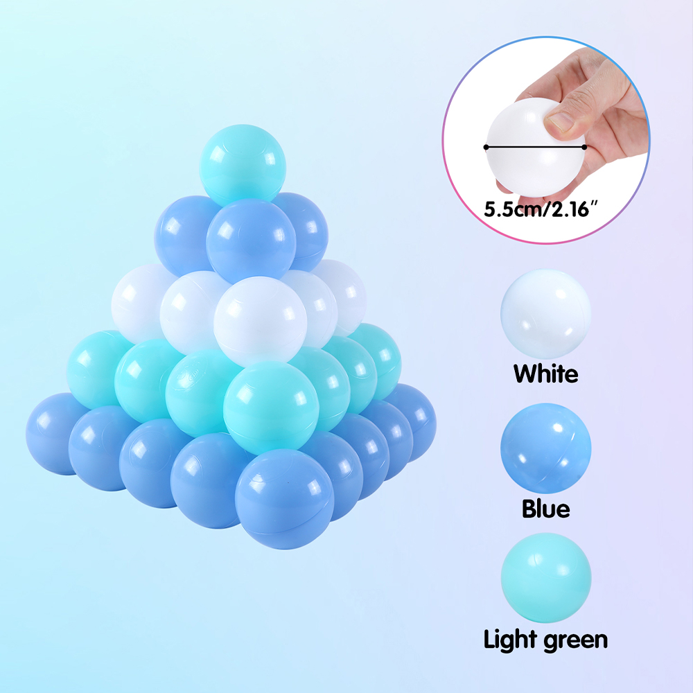 100 Buah Bola Plastik Warna Ko - Kids Outdoor Play Yard ulasan dan harga