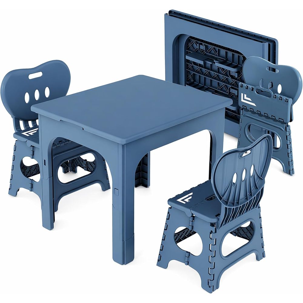 Set Meja dan Kursi Lipat, Meja - Kids Outdoor Activity Table ulasan dan harga