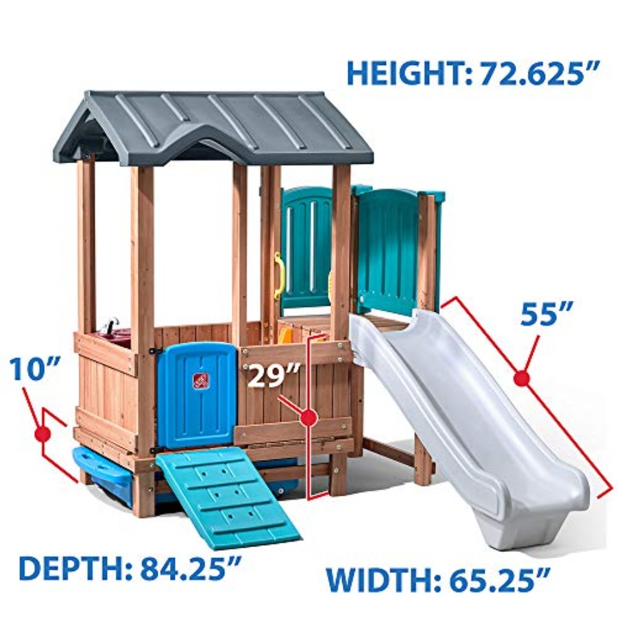 Rumah Bermain Petualangan Huta - Kids Outdoor Storage ulasan dan harga