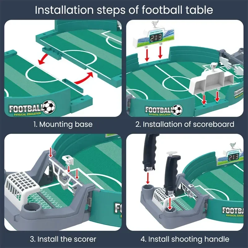 Permainan Papan Sepak Bola Mej - Kids Outdoor Play Table ulasan dan harga