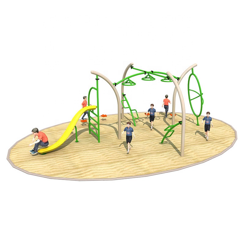 Papan Panjat Dinding Logam Unt - Kids Outdoor Jungle Gym ulasan dan harga