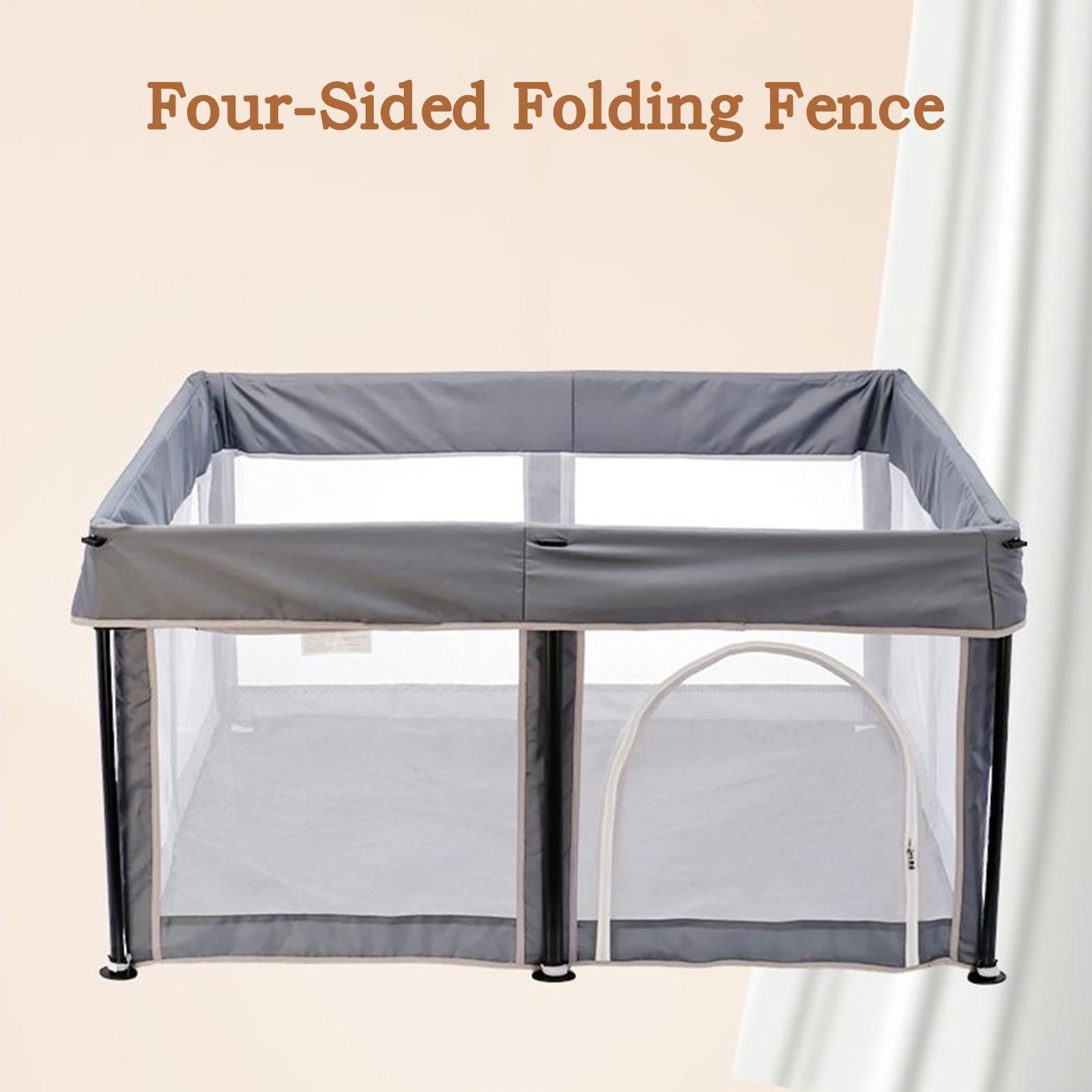 Playpen Bayi Portabel Dalam Ru - Kids Outdoor Play Yard ulasan dan harga