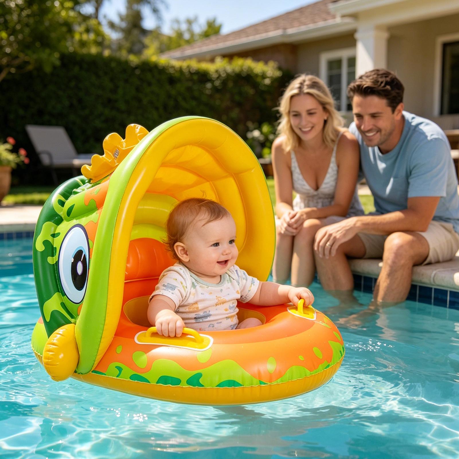 Kursi Tiup Anak dengan Kanopi  - Kids Outdoor Lawn Chair ulasan dan harga