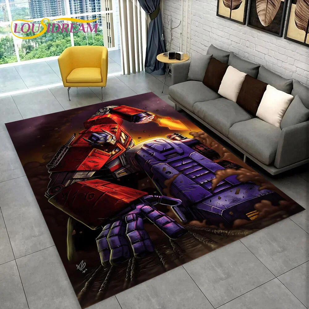 Karpet 3D Kartun T-transformer - Kids Outdoor Lounge ulasan dan harga