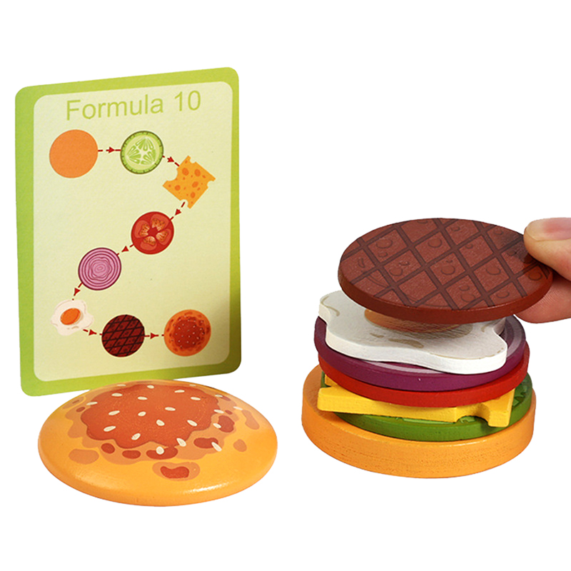 ·Mainan Susun Sandwich Hamburg - Kids Outdoor Kitchen Accessories ulasan dan harga