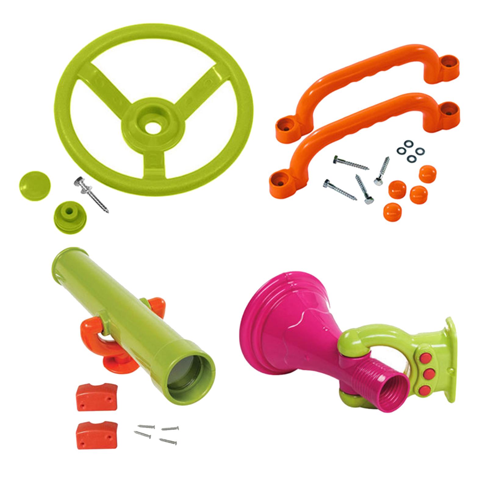 4 Buah Aksesoris Taman Bermain - Kids Outdoor Jungle Gym ulasan dan harga